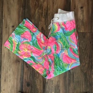 Lilly Pulitzer Colorful Floral Pants
